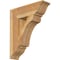 Ekena Millwork Legacy Traditional Rough Sawn Bracket, Western Red Cedar, 6"W x 22"D x 26"H BKT06X22X26LEC01RWR - alternate 1